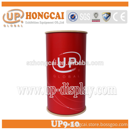 MDF round advertising display table